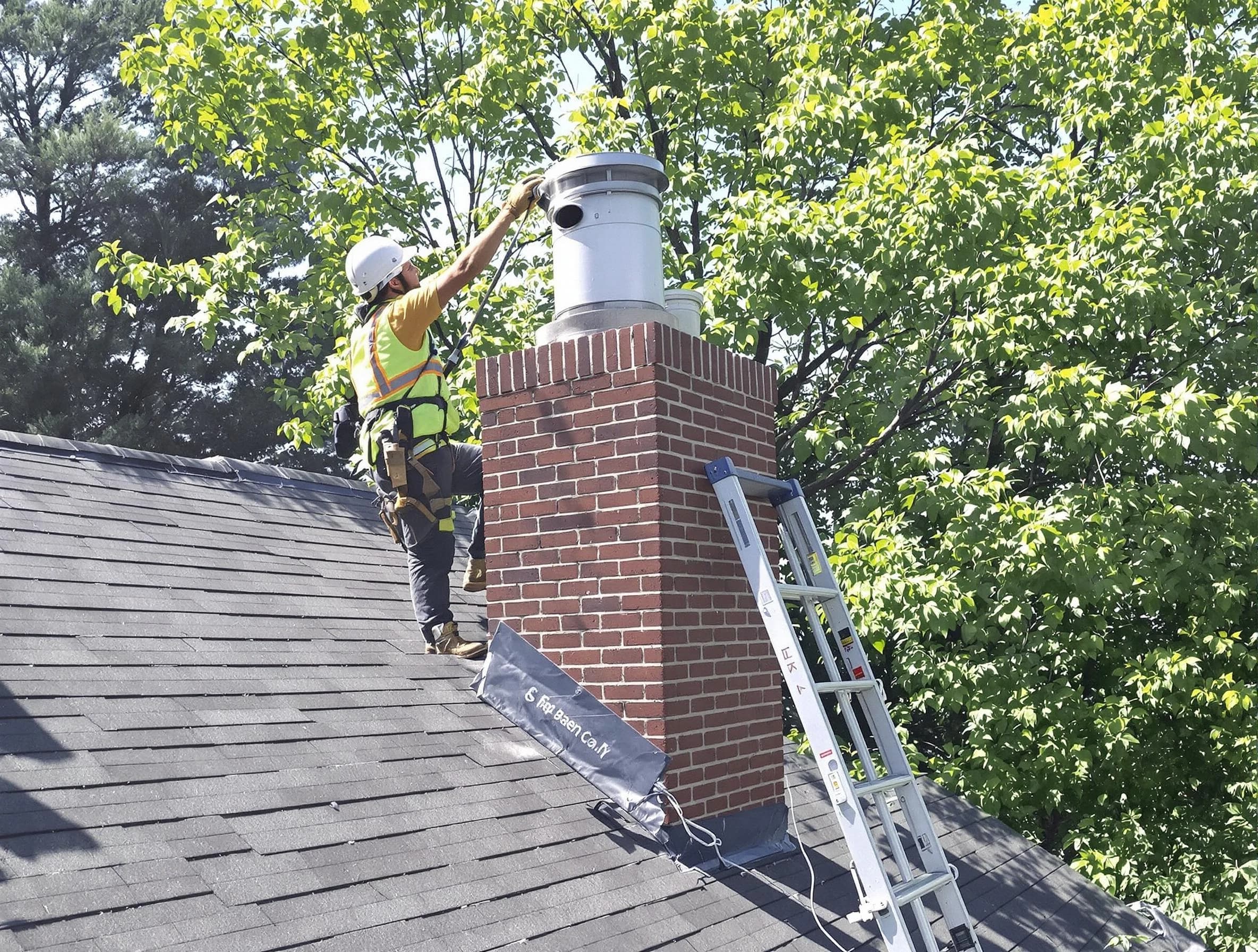 Chimney liner inspection by North Brunswick Chimney Sweep in North Brunswick, NJ